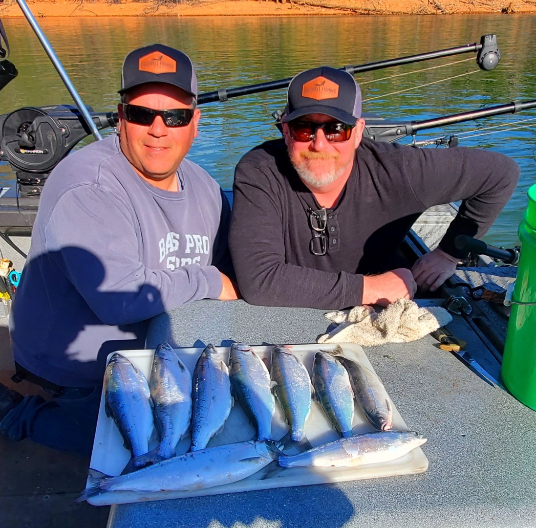 Whiskeytown Kokanee fishing is fantastic 