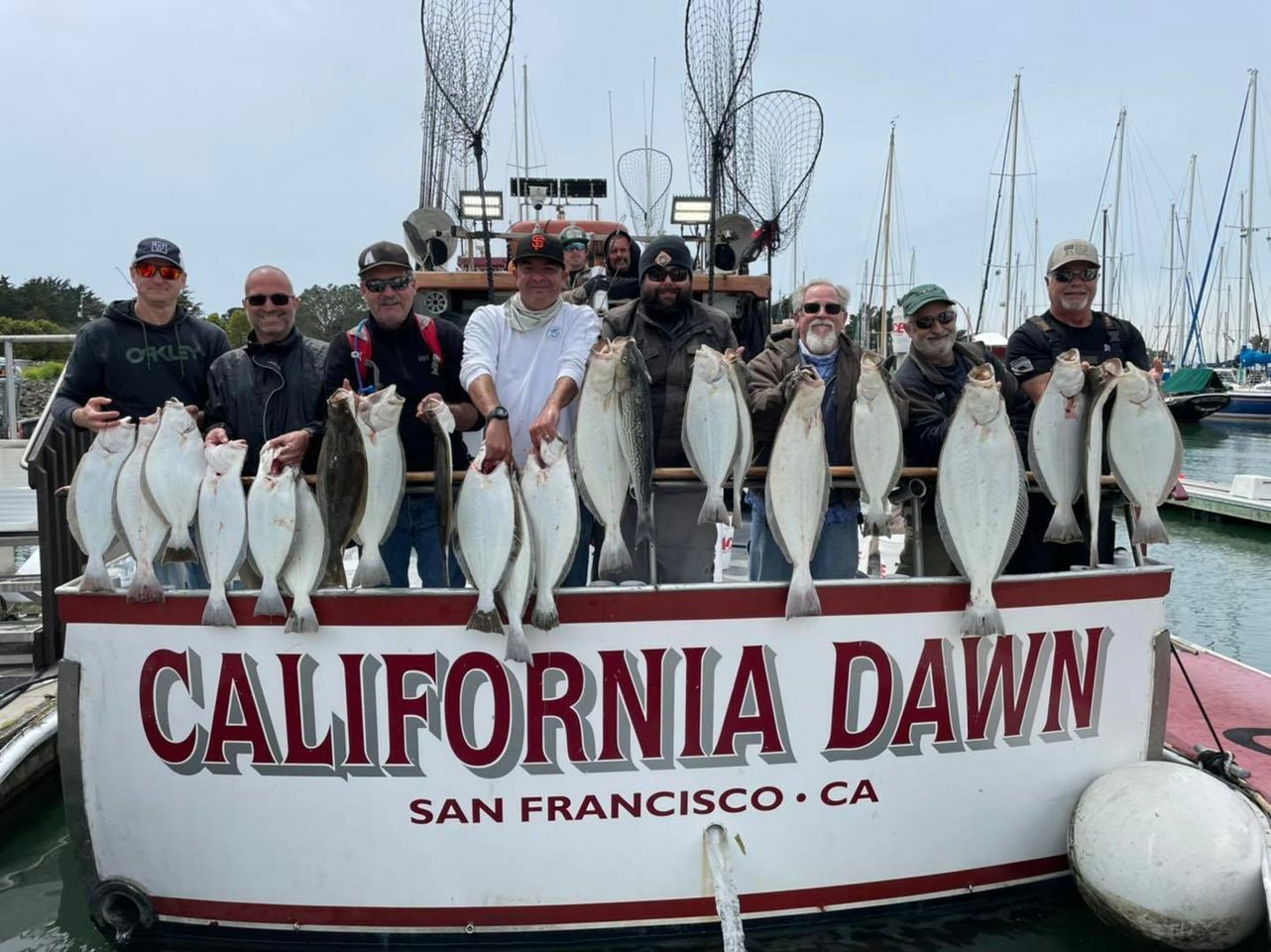 Fishing today was “wide open” on the halibut