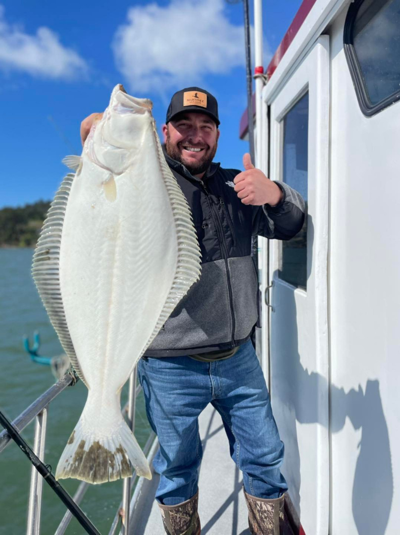 We finished up around a fish per rod on the halibut today