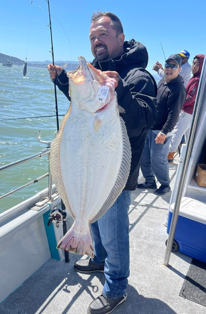 The Sea Wolf fished potluck in the SF Bay today
