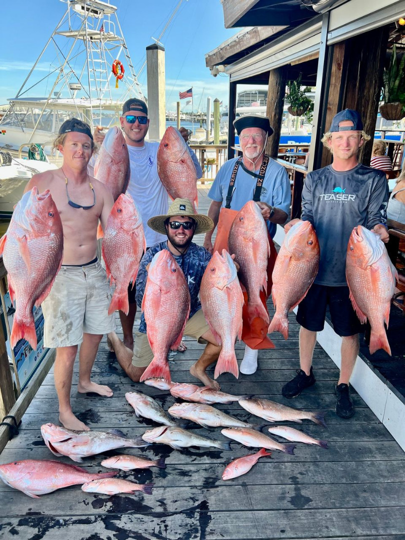 First day of Red Snapper trips and today definitely did not disappoint! 