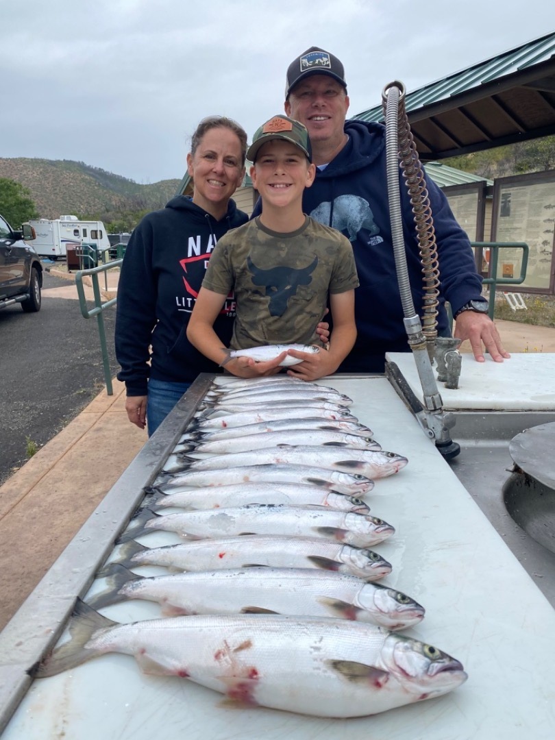 Trolling For Kokanee Salmon