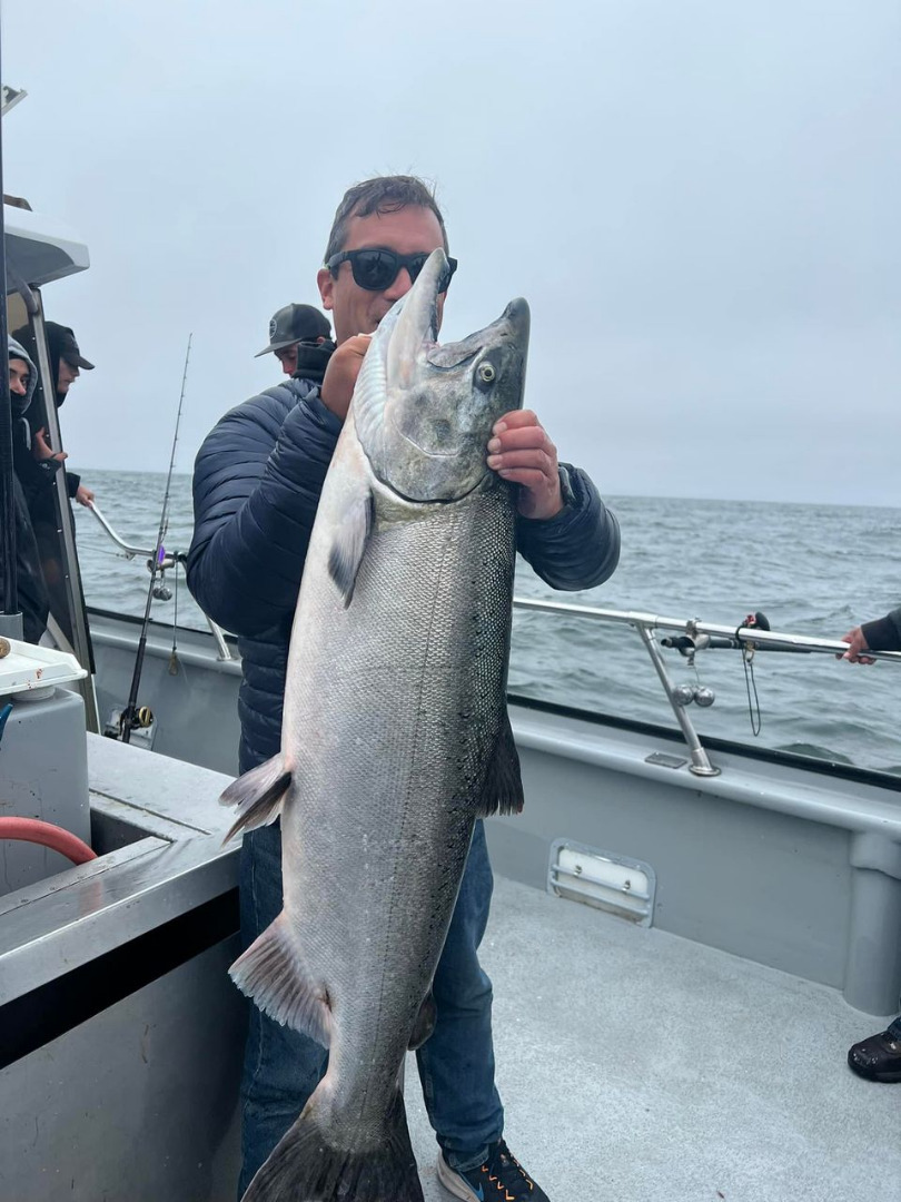 Salmon fishing continues to be steady