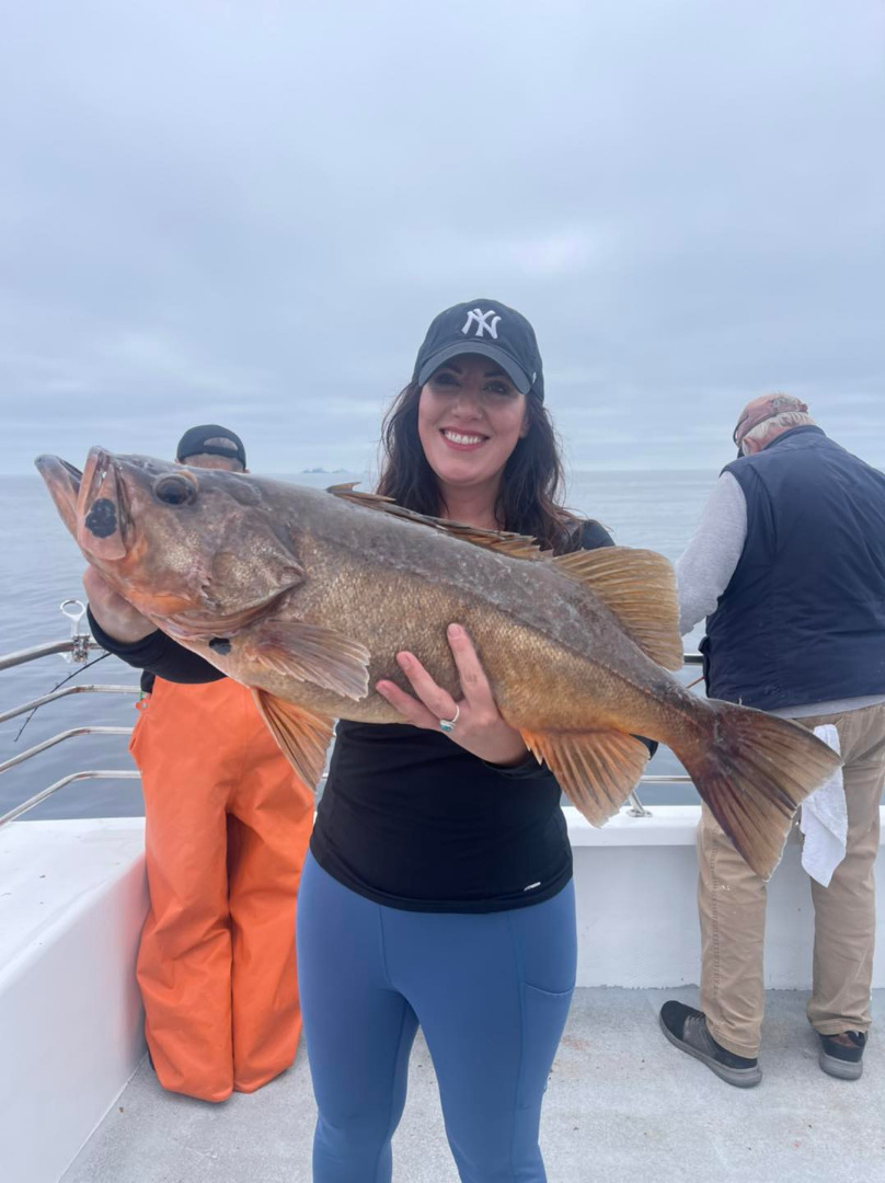 Another day of wide open rockfish and ling cod at the Farallon islands