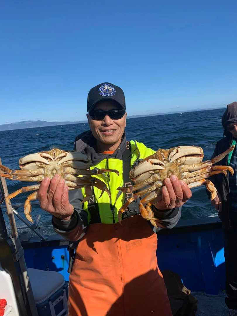 Excellent rock fishing and very good crab fishing