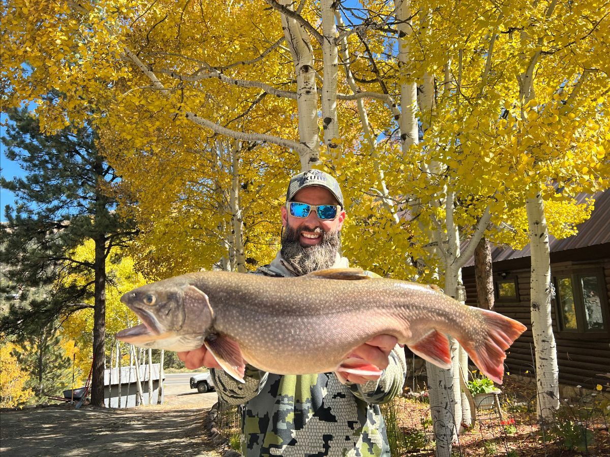 Waterdog Lake - Third state record brook trout caught in 2022