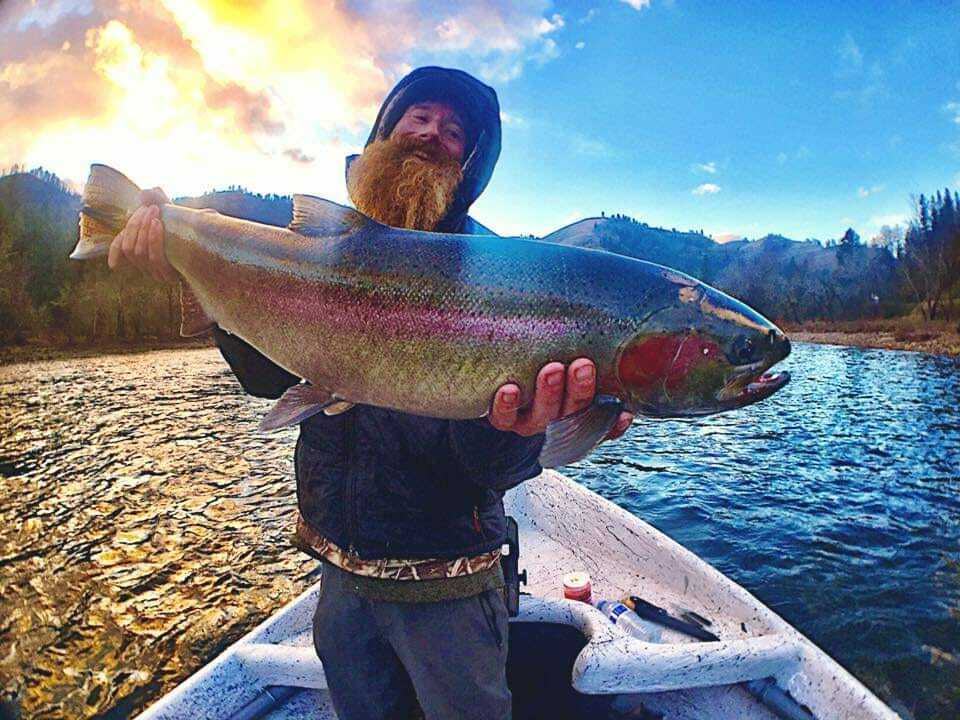 Winter Steelhead fishing on the Clearwater River!