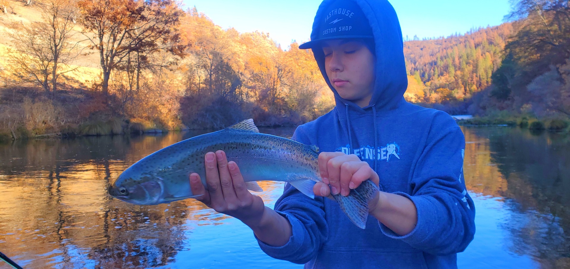 December Steel time on the Klamath 