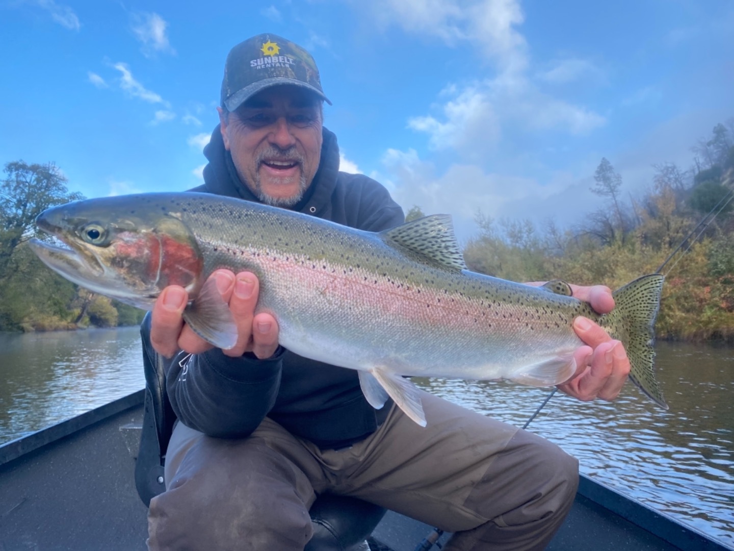 Trinity River steelhead fishing!