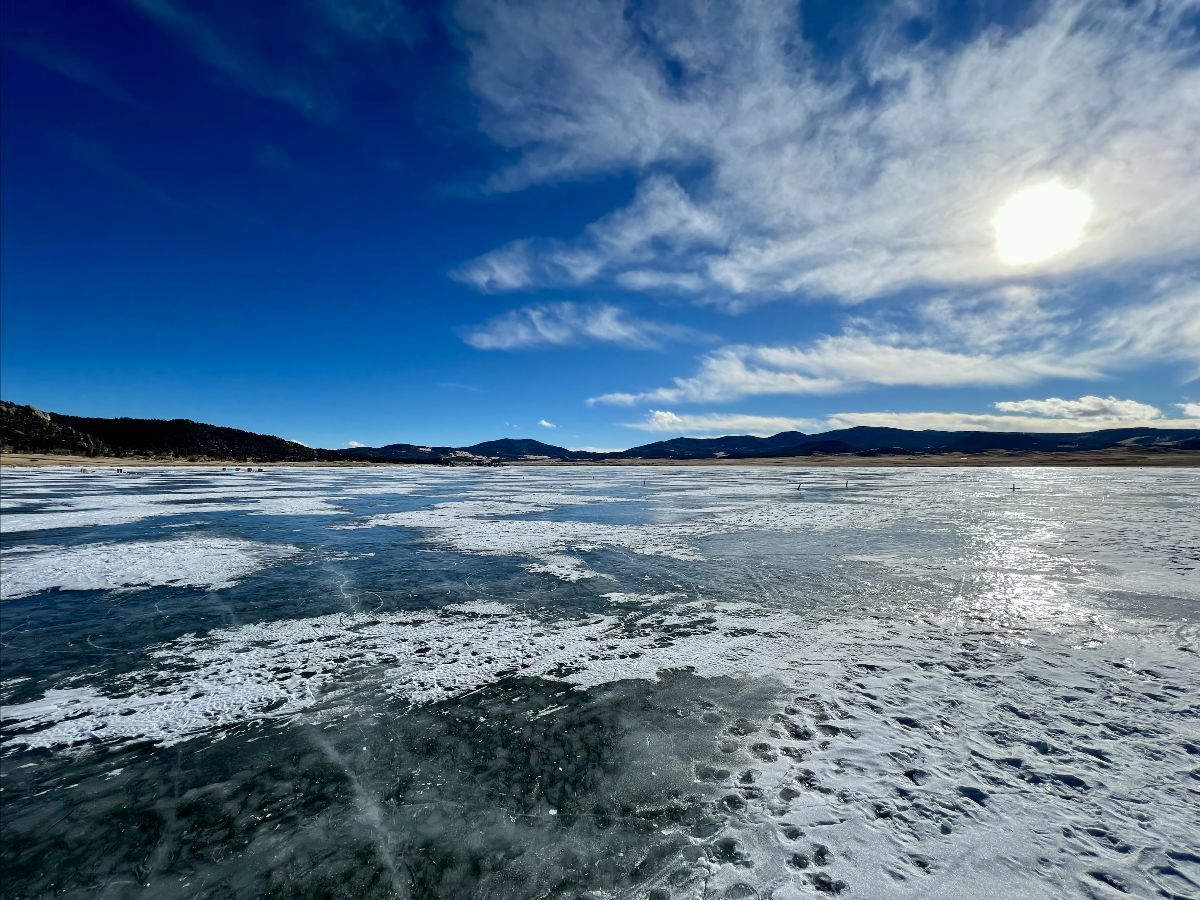 CPW Warns Ice Anglers of Dangerous Pressure Ridges at Eleven Mile State Park