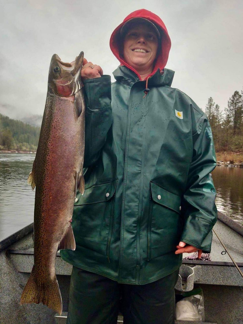 Fishing on the Clearwater River in Idaho is really good this year!