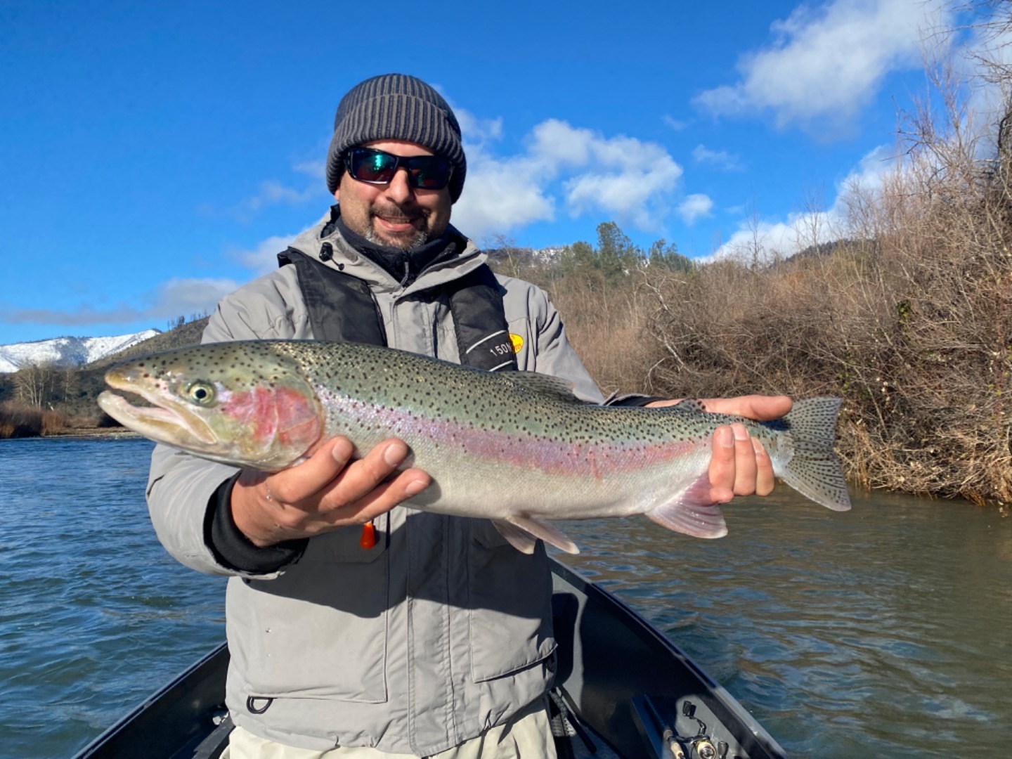 Trinity River steelhead fishing!