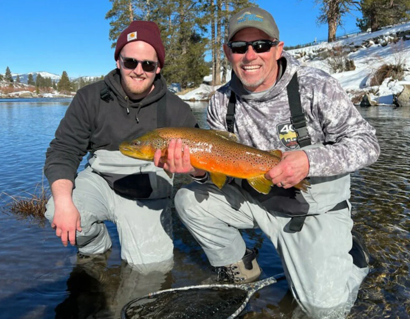 Trophy Fishing on The Truckee This Week 
