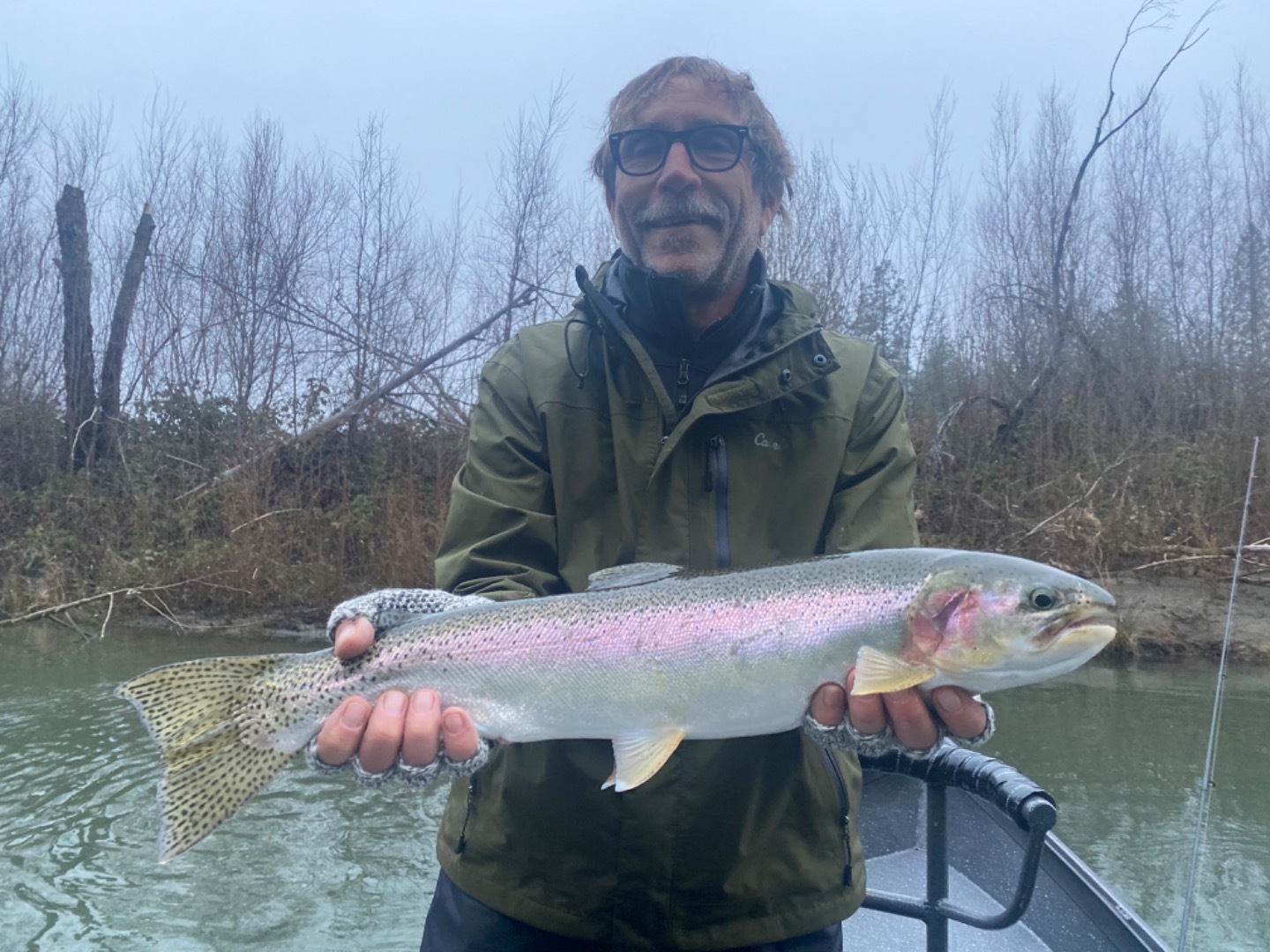 Trinity River steelhead fishing 