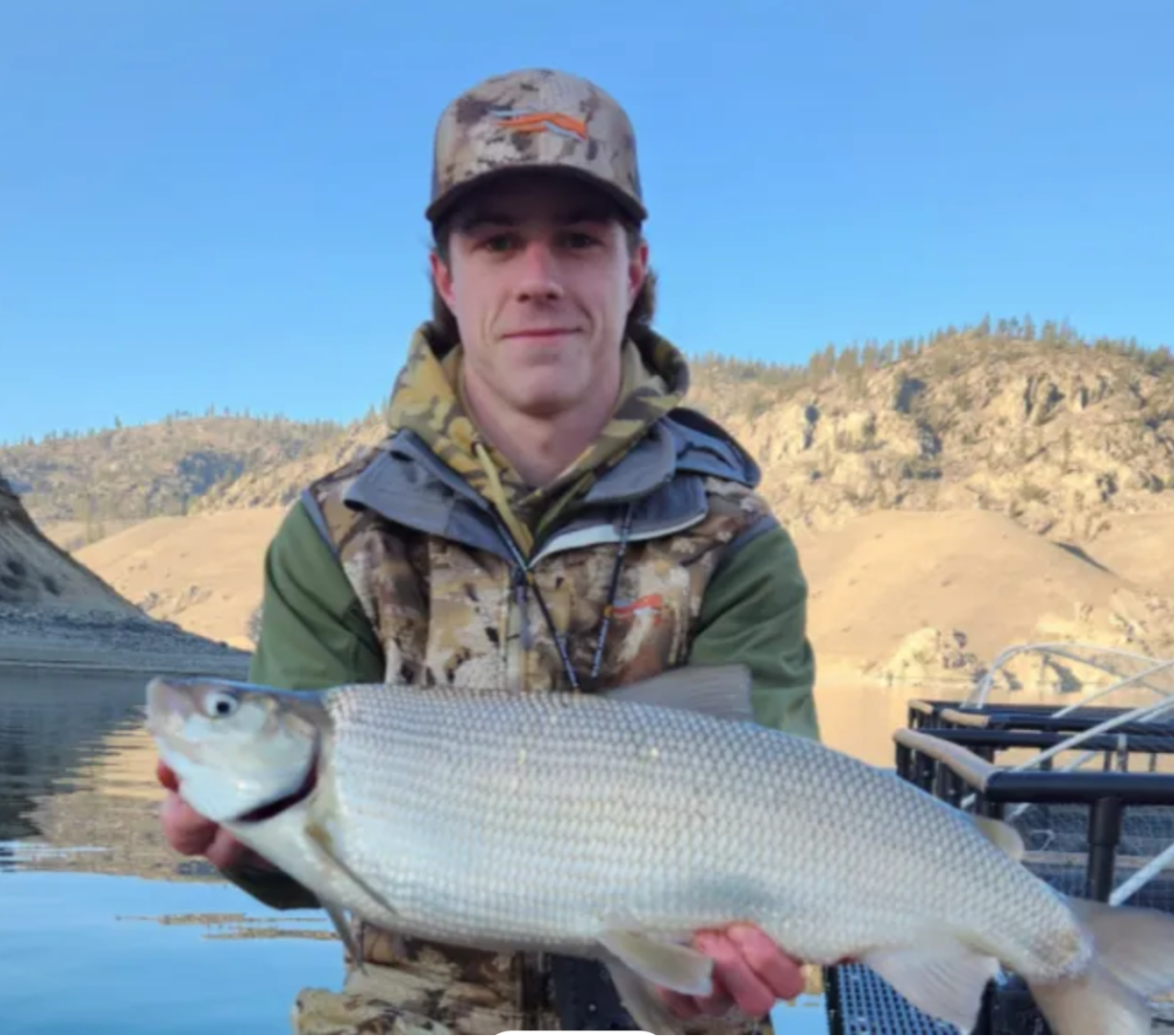 Roosevelt Lake Fish Report Electric City, WA