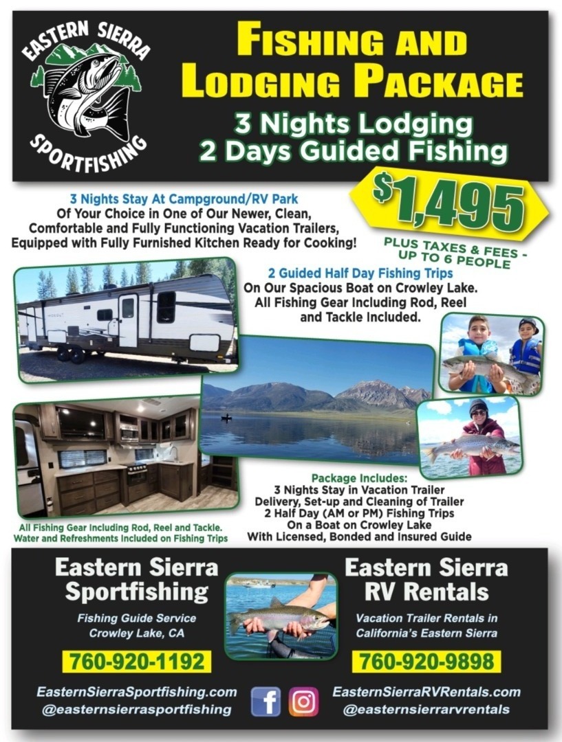 New Fishing/Lodging Package Is Deal Of The Season!