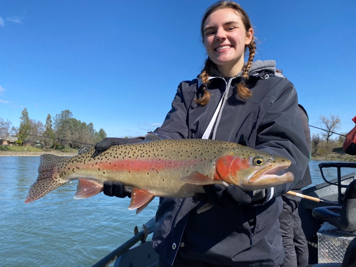 Sacramento River steelhead fishing!