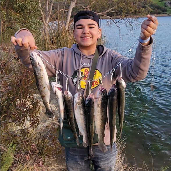 Lake Silverwood Trout Fishing 