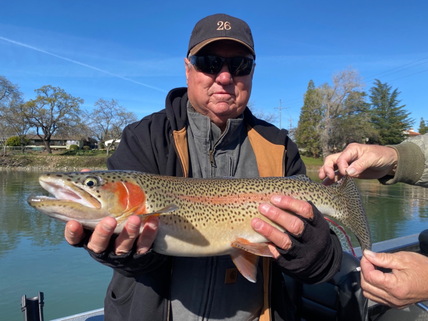 Sacramento River steelhead/Rainbow trout fishing,