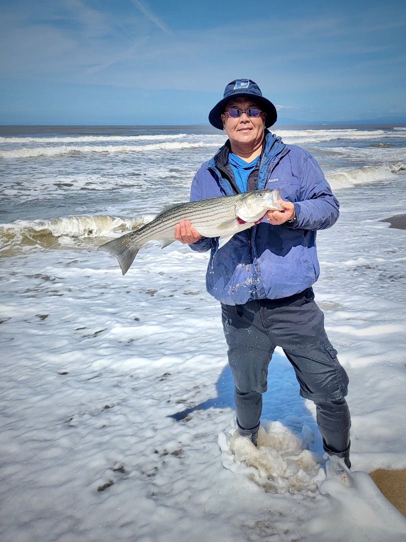 Heavy winds slow action, but big charters have success