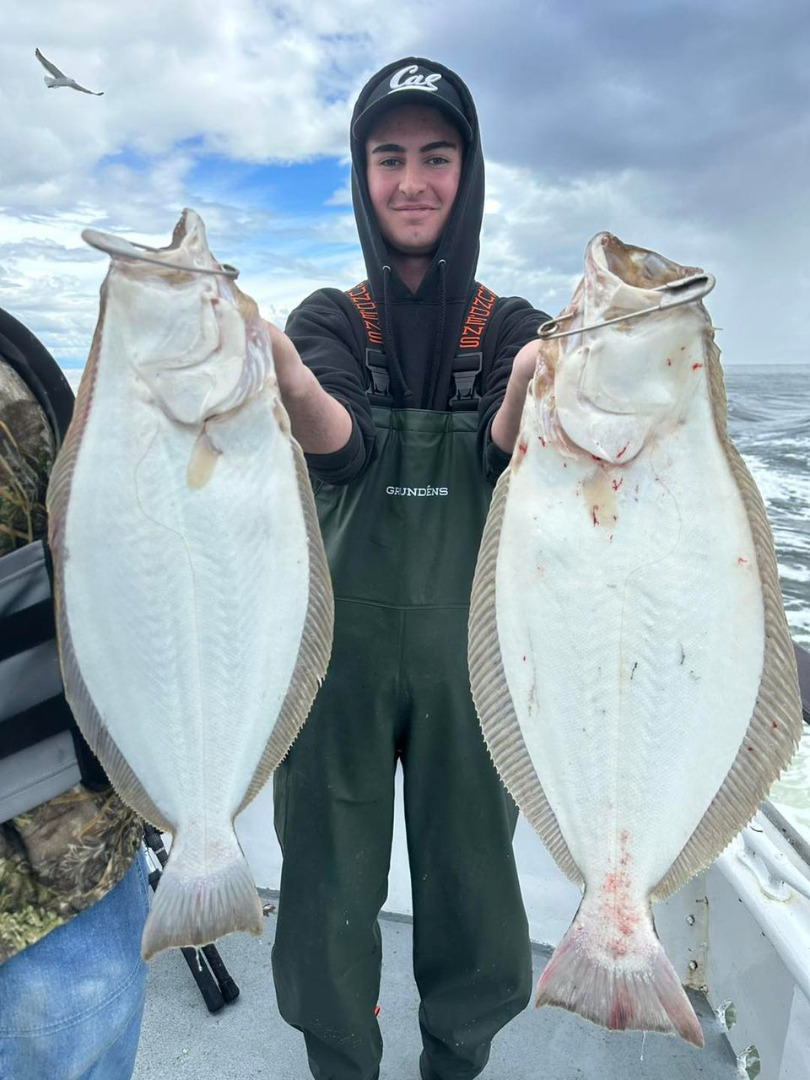We had another day of wide open halibut fishing