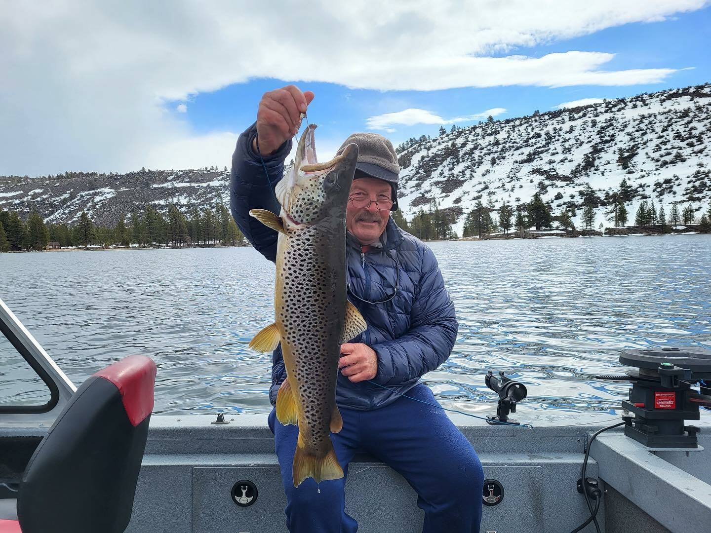 Twin Lake Lower Fish Report - Twin Lake Lower - 10lb. Brown Trout - May ...