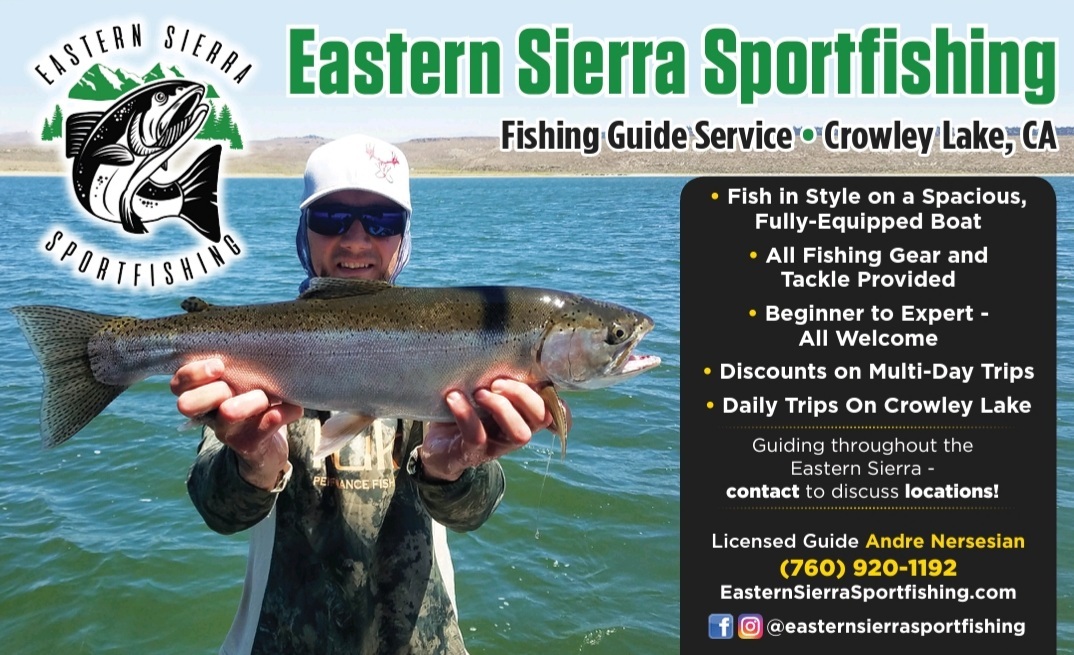 Crowley Lake Fish Report - Mammoth Lakes, CA (Mono County)