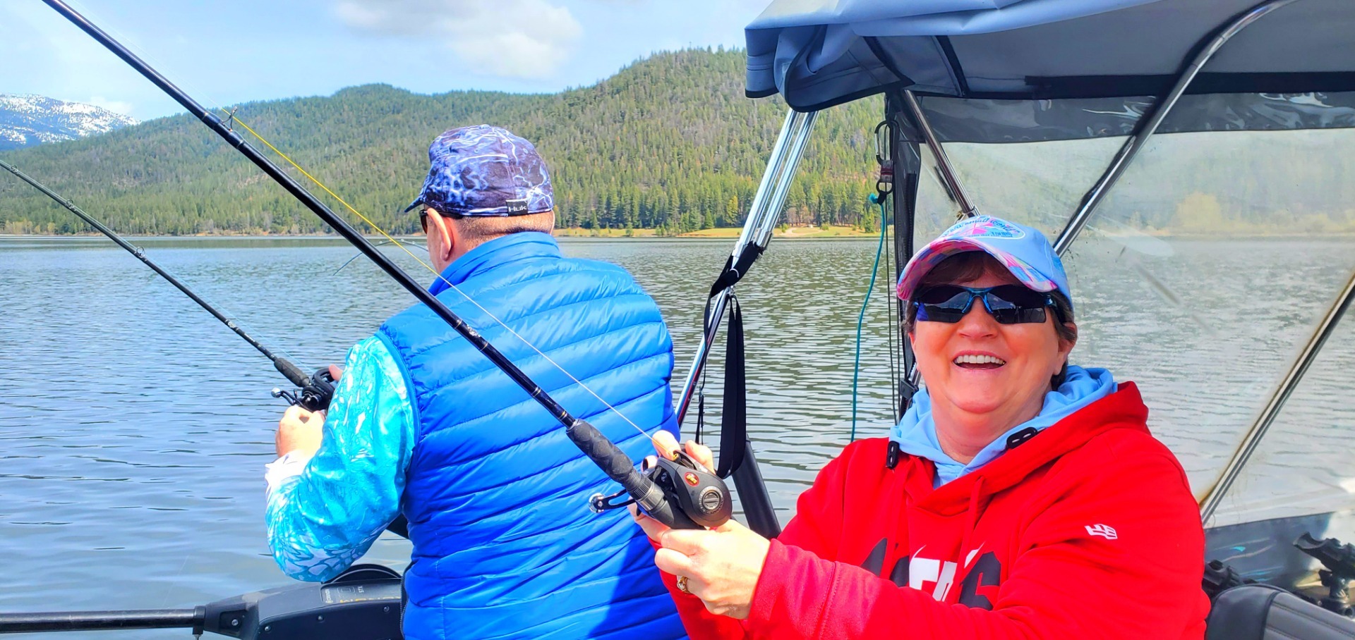 Spring beauty an hot bite on Lake Siskiyou 