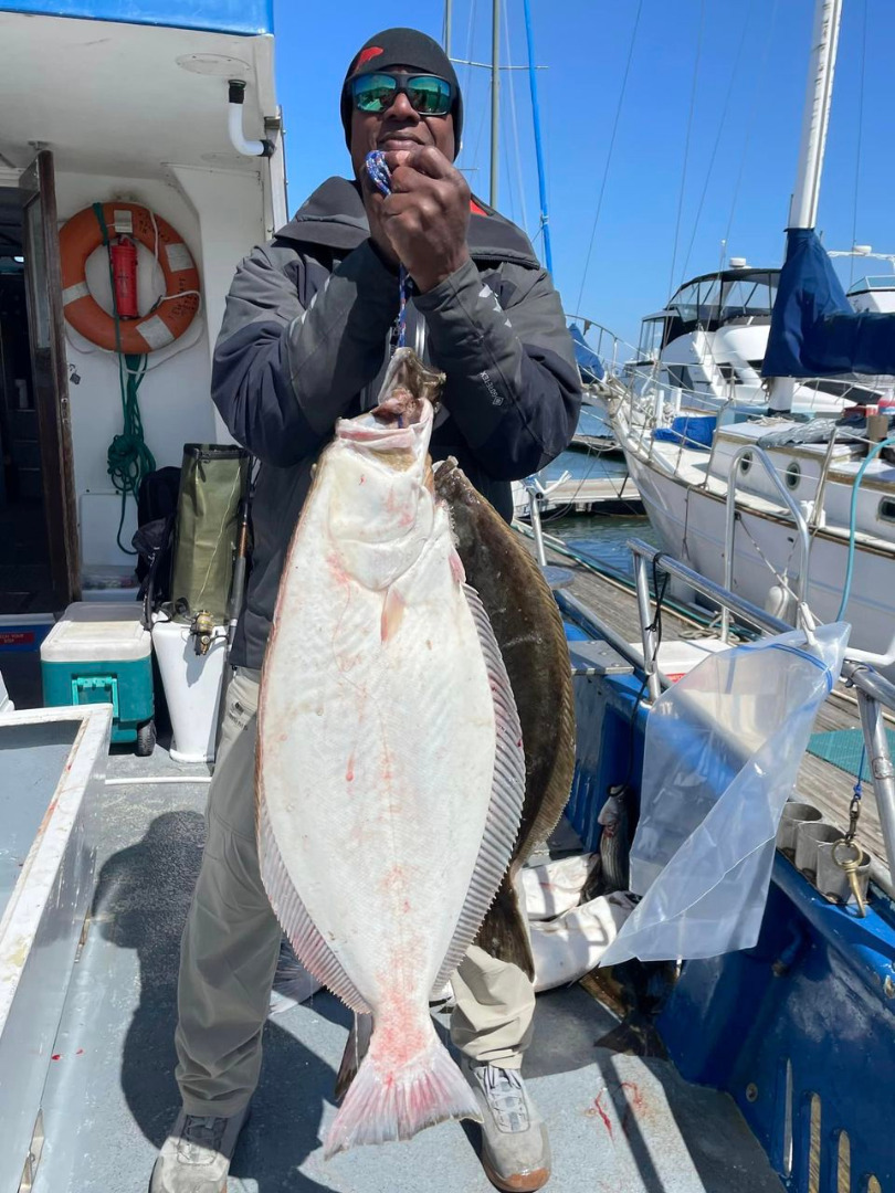 Limits of Halibut up to 16 pounds
