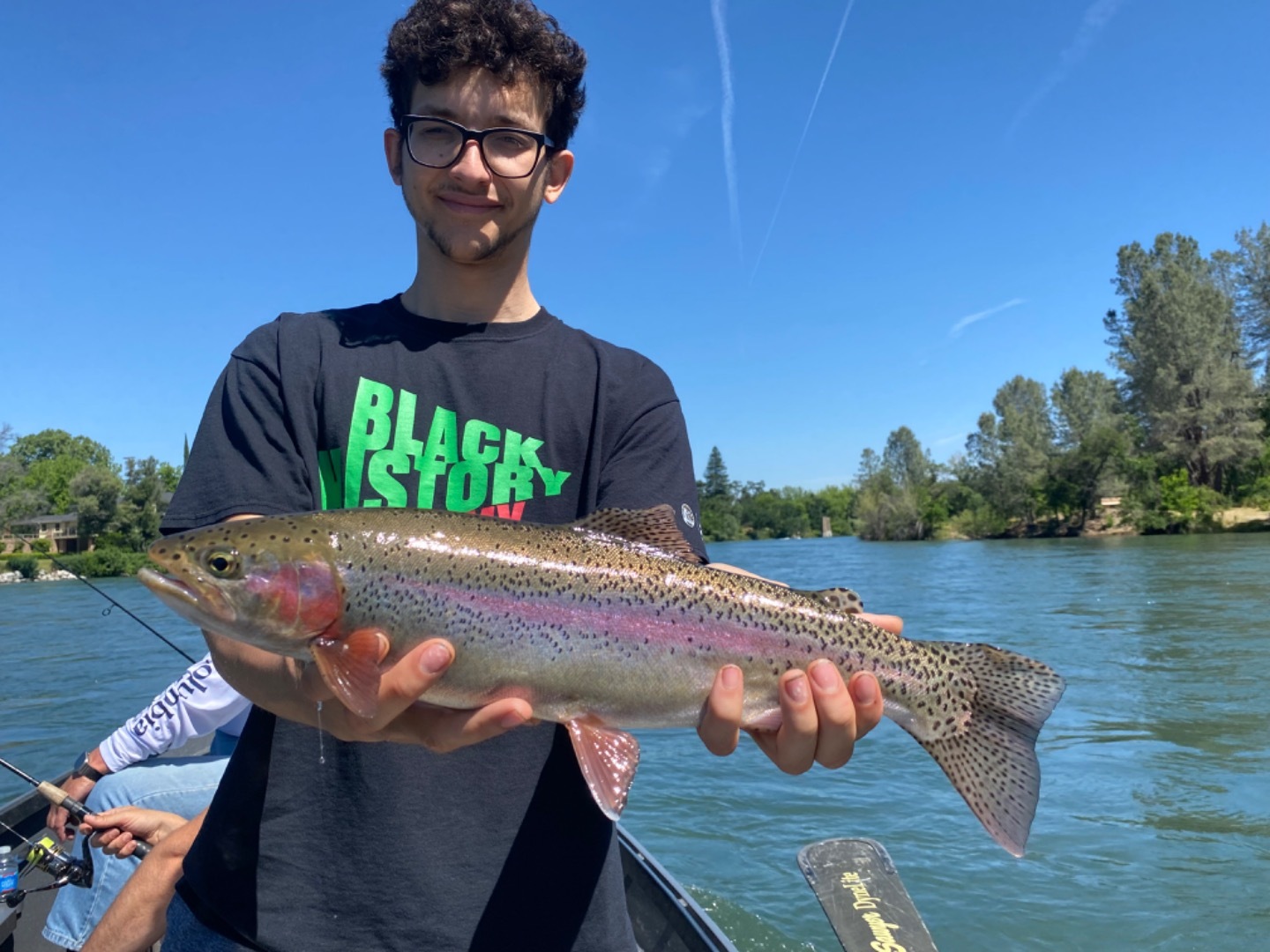 Sacramento River wild rainbow’s!
