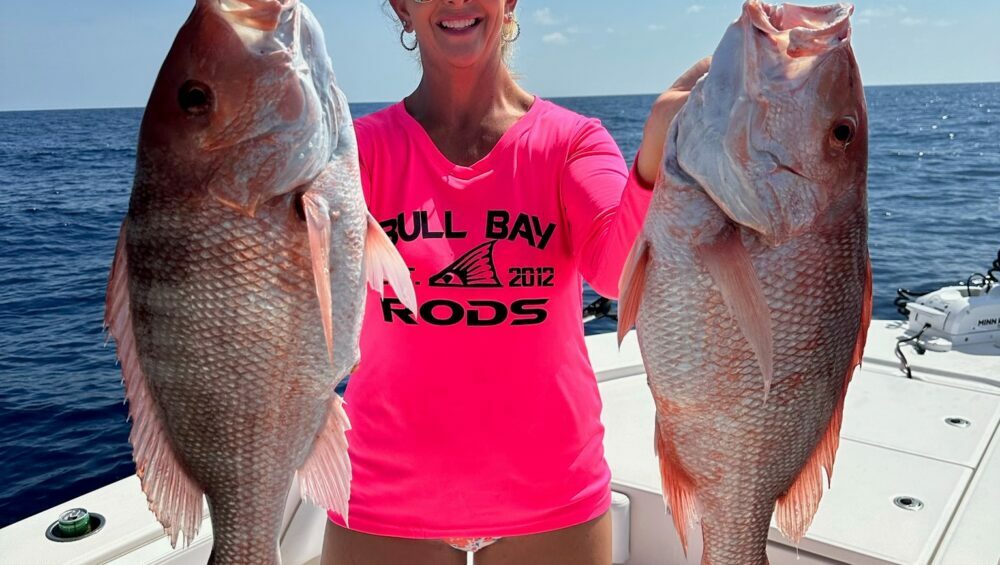 Offshore, right now, we are very focused on catching red snapper