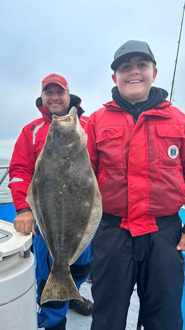 Halibut Action This Morning