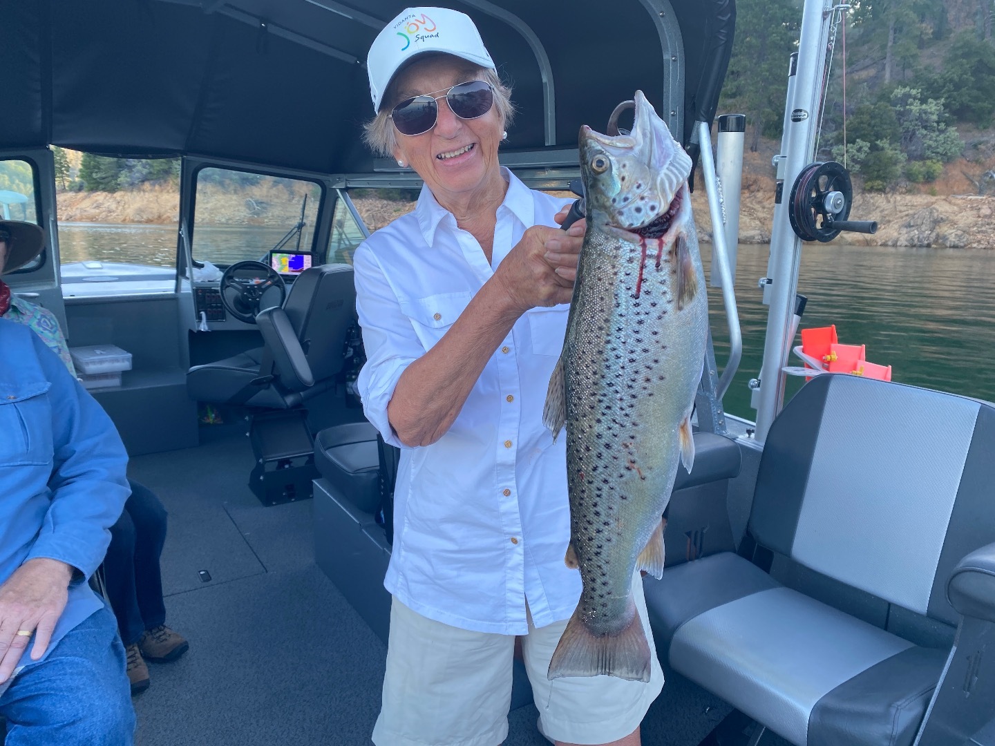 Shasta Lake summer trout fishing. — Jeff Goodwin Fishing