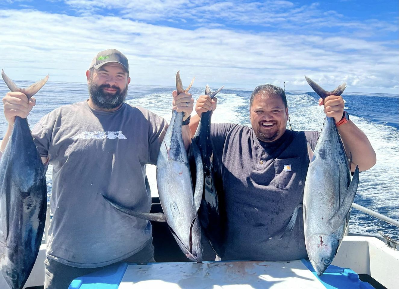 Another great day tuna fishing on the Sudsy!