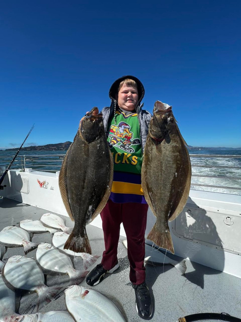 The bite was on fire and both boats finished up with easily limits