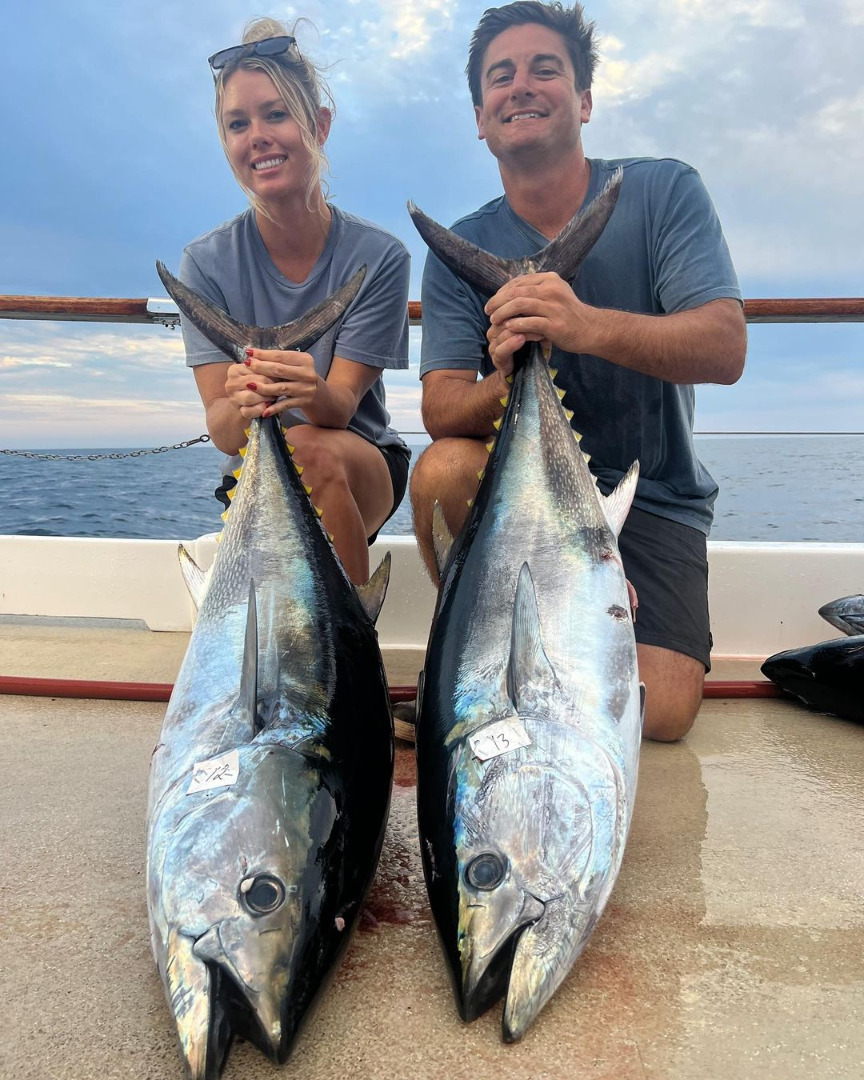 Couple long drifts produced 53 bluefin
