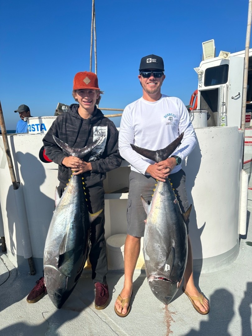 Good local bluefin fishing 