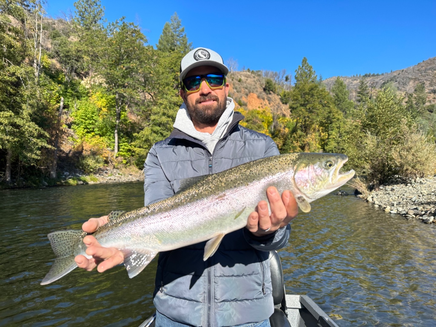Trinity River steelhead starts off with a bang!!