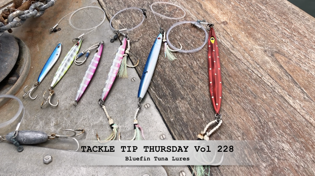 Searcher Fish Report - Tackle Tip Thursday Vol 228 (Bluefin Tuna Lures) -  October 12, 2023
