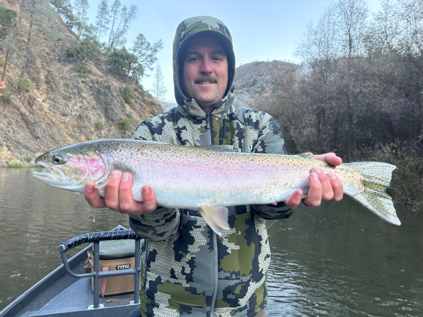 Trinity River continues to give up steelhead!!