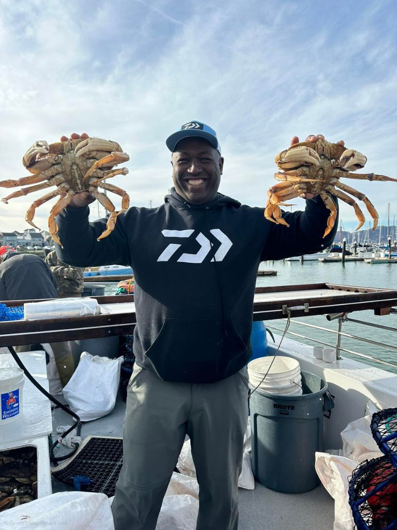We found excellent weather and with open rockfish and Dungeness crab!
