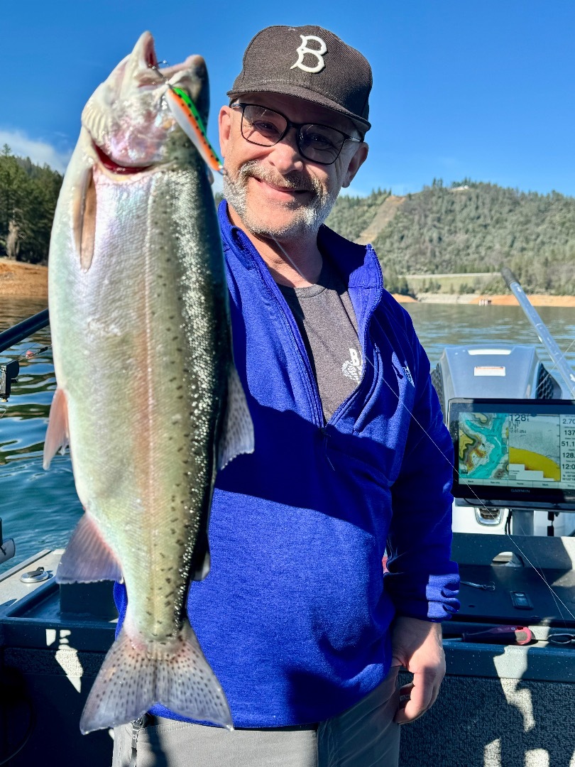 Shasta Lake Trout Fishing Report