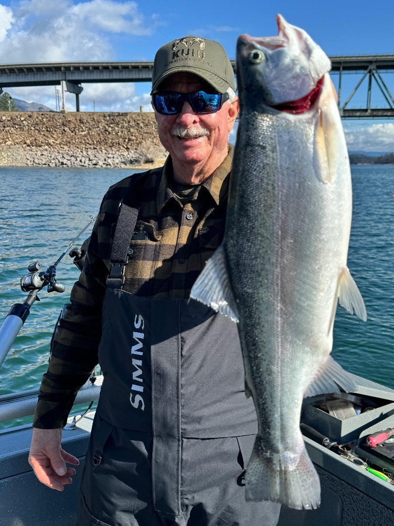 Perfect Shasta Lake Spring Fishing Conditions!