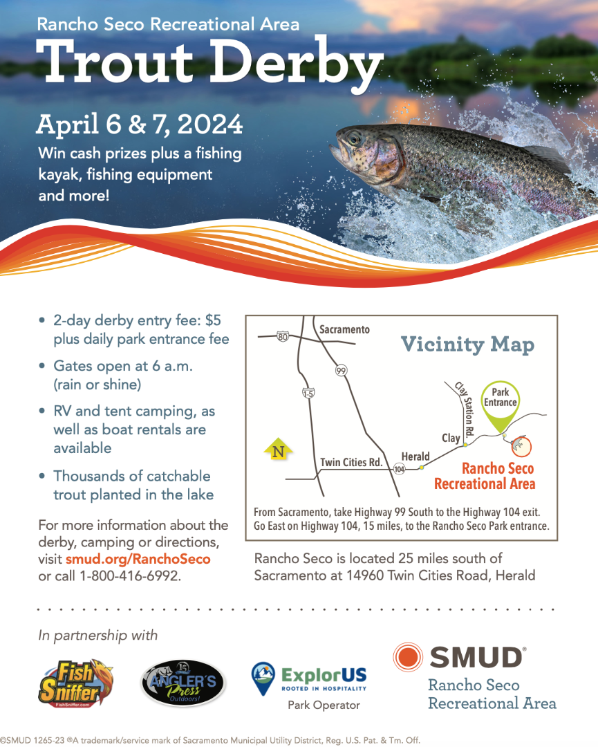 Rancho Seco 2024 Fishing Derby 
