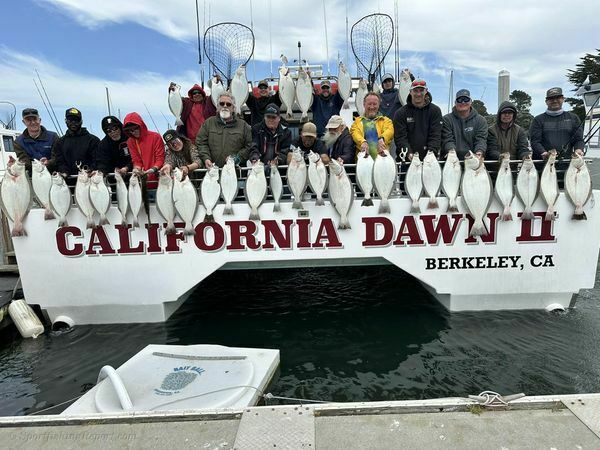 Halibut fishing was “full speed” today