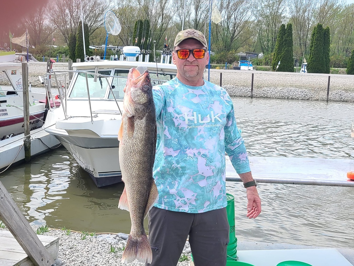 The Jig Bite On Lake Erie With Special Eyes Charters and Capt. Bob is Heating Up 