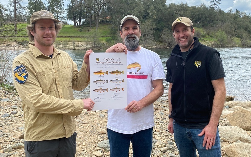 El Dorado County Angler Becomes 500th to Complete CDFW’s Heritage Trout Challenge cover picture