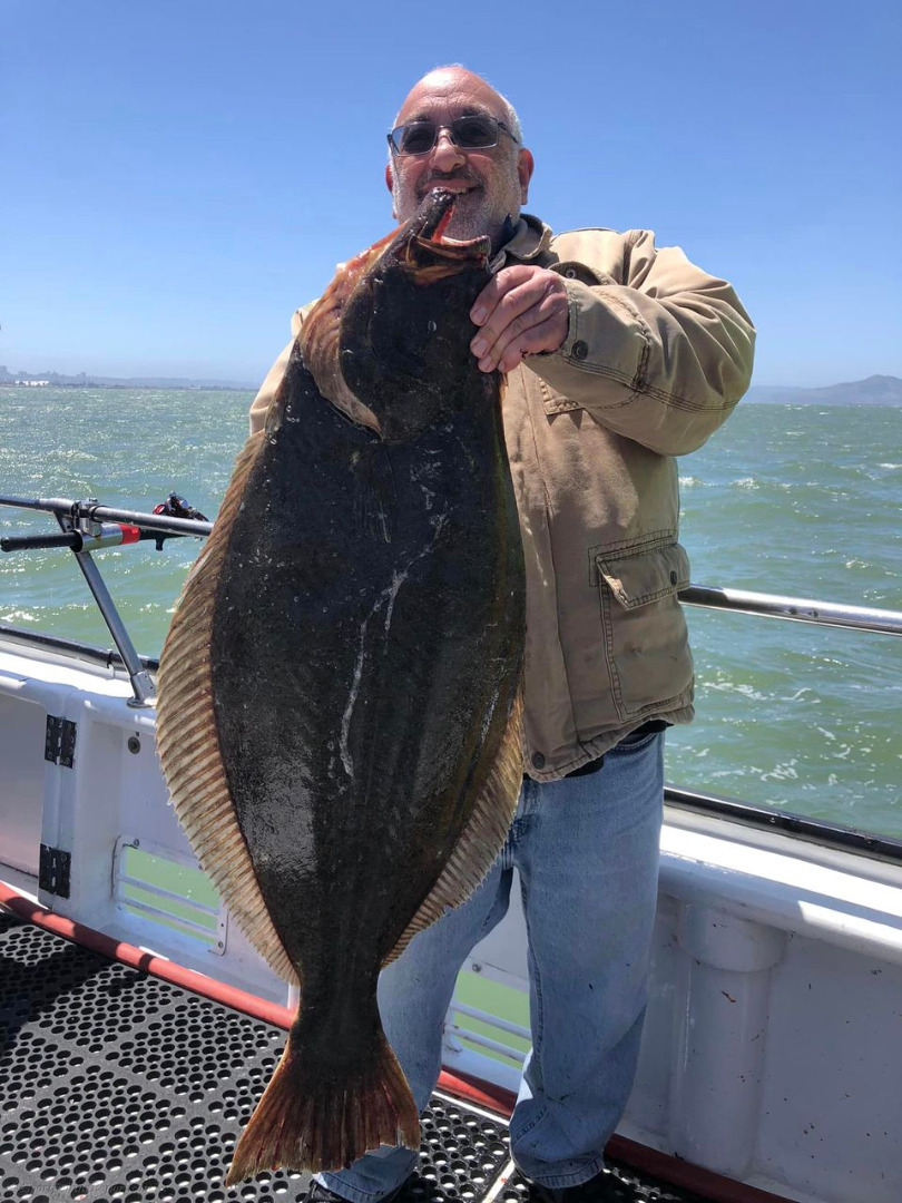 Outstanding halibut fishing today!