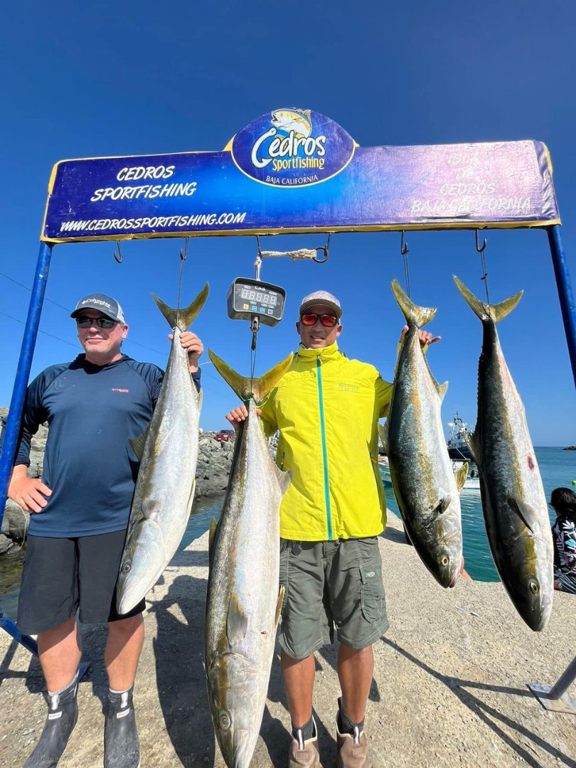 Ross & Rocky really had a great week fishing with Captain Omar! 