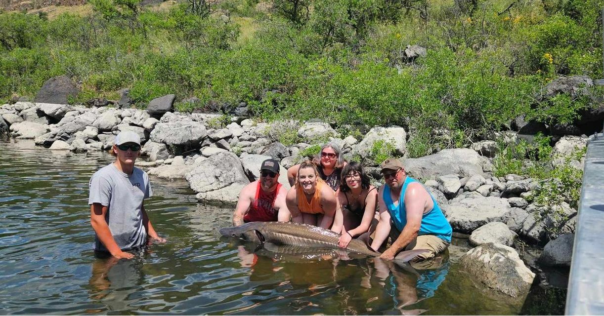 Sturgeon Fishing is Heating up on the Salmon River